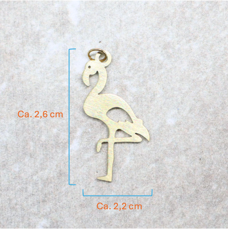 Bedel | Roestvrijstaal | Flamingo | Goud
