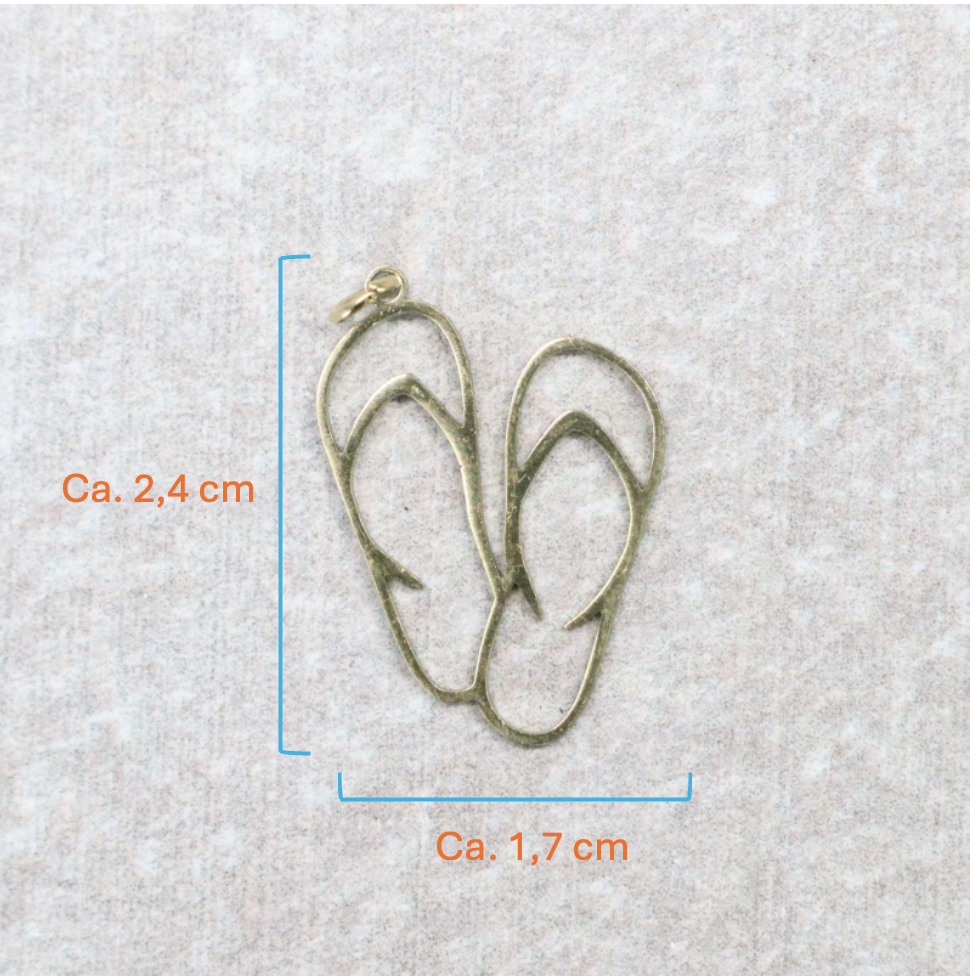 Bedel | Roestvrijstaal | Slippers | Goud
