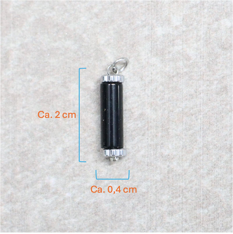 Bedel | Natuursteen | Midnight Line | Zilver