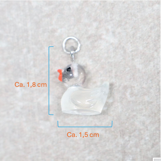 Bedel | Overig | Eend | Transparant | Zilver