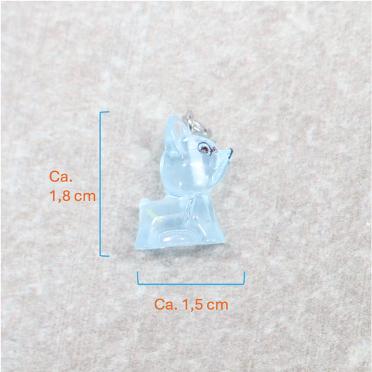 Bedel | Overig | Hond | Blauw transparant | Zilver