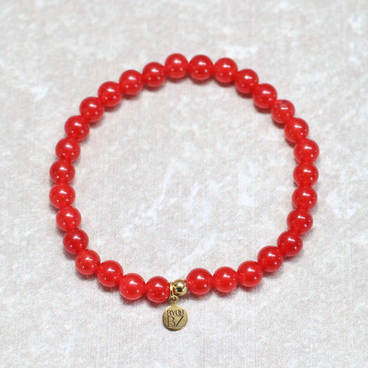 HAVANA HEAT | Chalcedoon armband | 6mm | Normal Fit