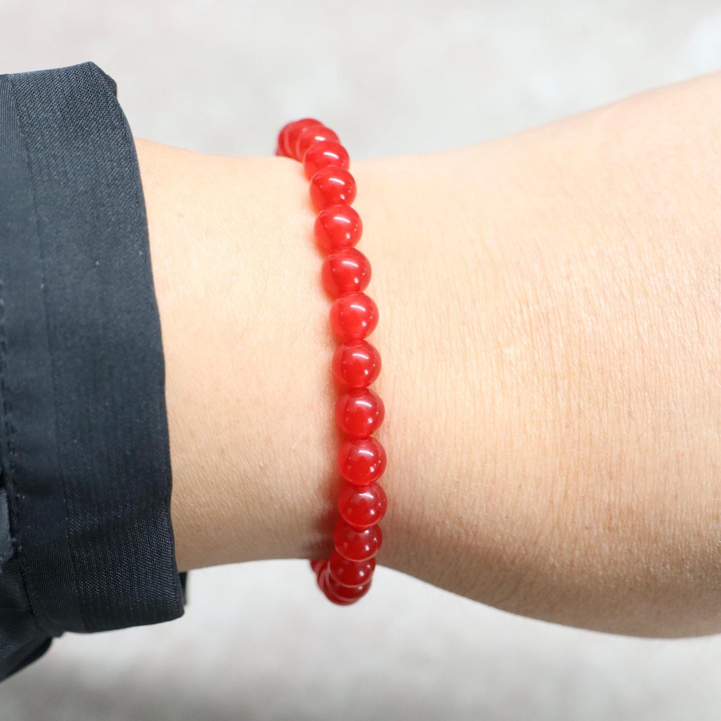 HAVANA HEAT | Chalcedoon armband | 6mm | Normal Fit