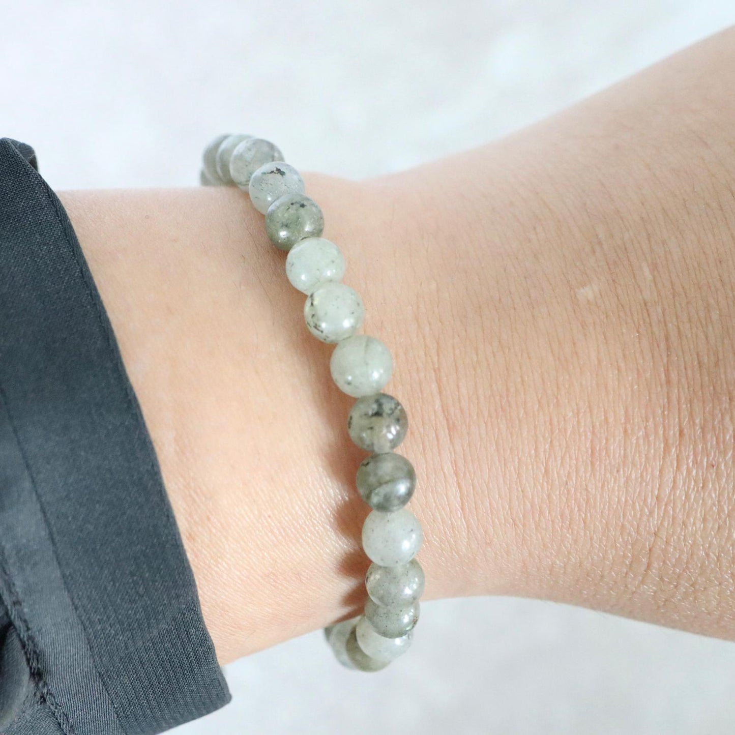 CLASSIC LABRADORIET | Labradoriet armband | 6mm | Normal Fit