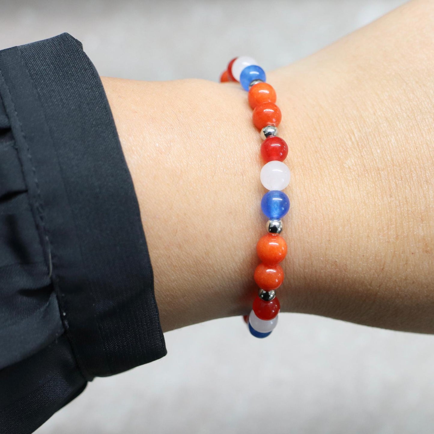 DUTCH VIBES | Natuursteen armband mix | 6mm | Normal Fit