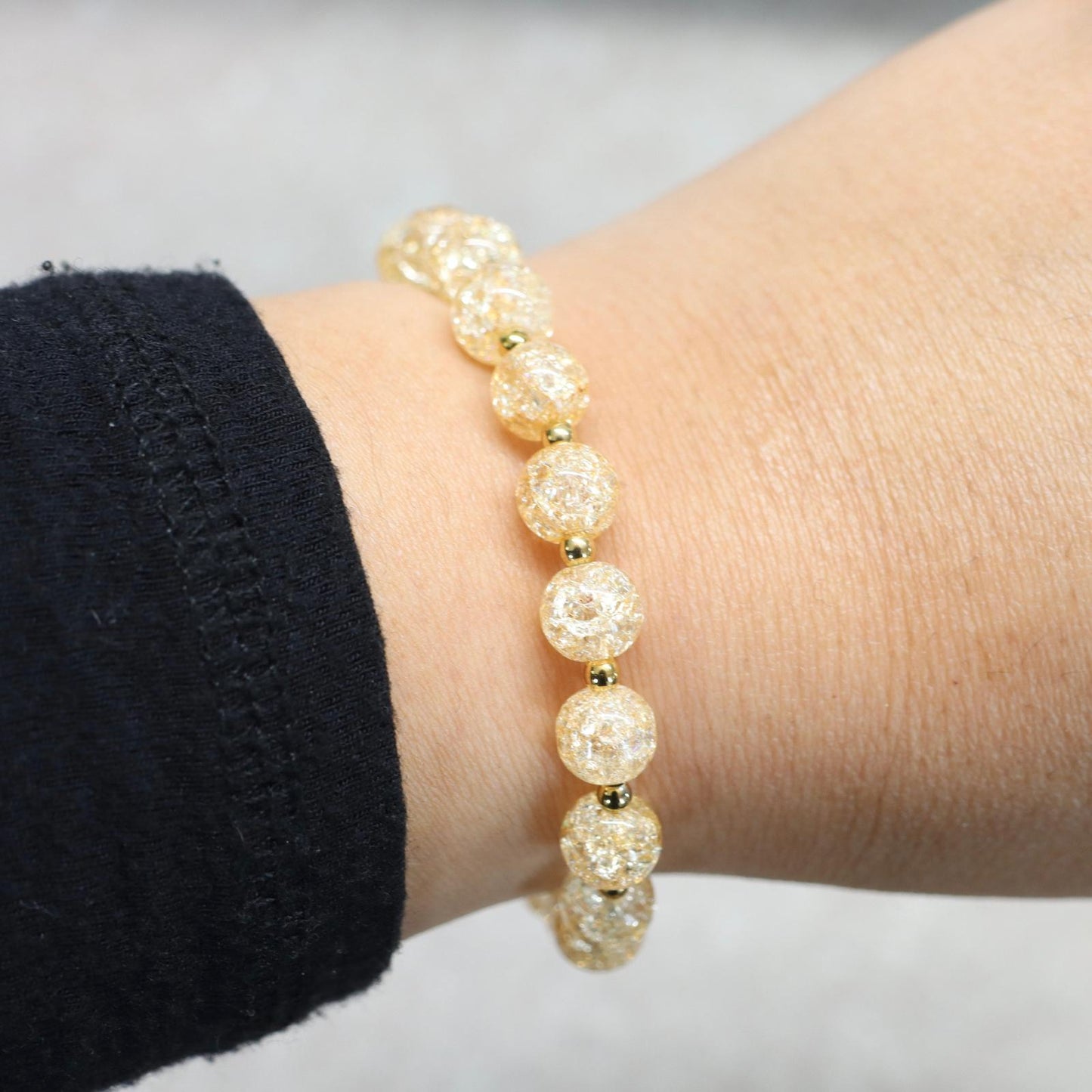 SPARKLING REIMS | Kwarts armband | 8mm | Normal Fit