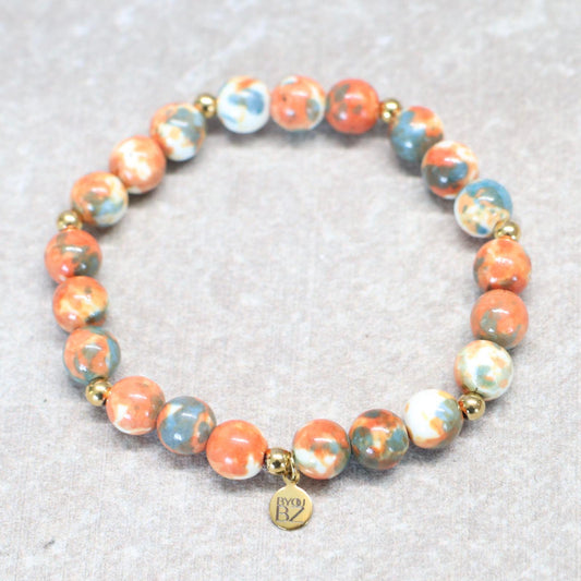 ETNA SPIRIT | Jaspis armband | 8mm | Normal Fit