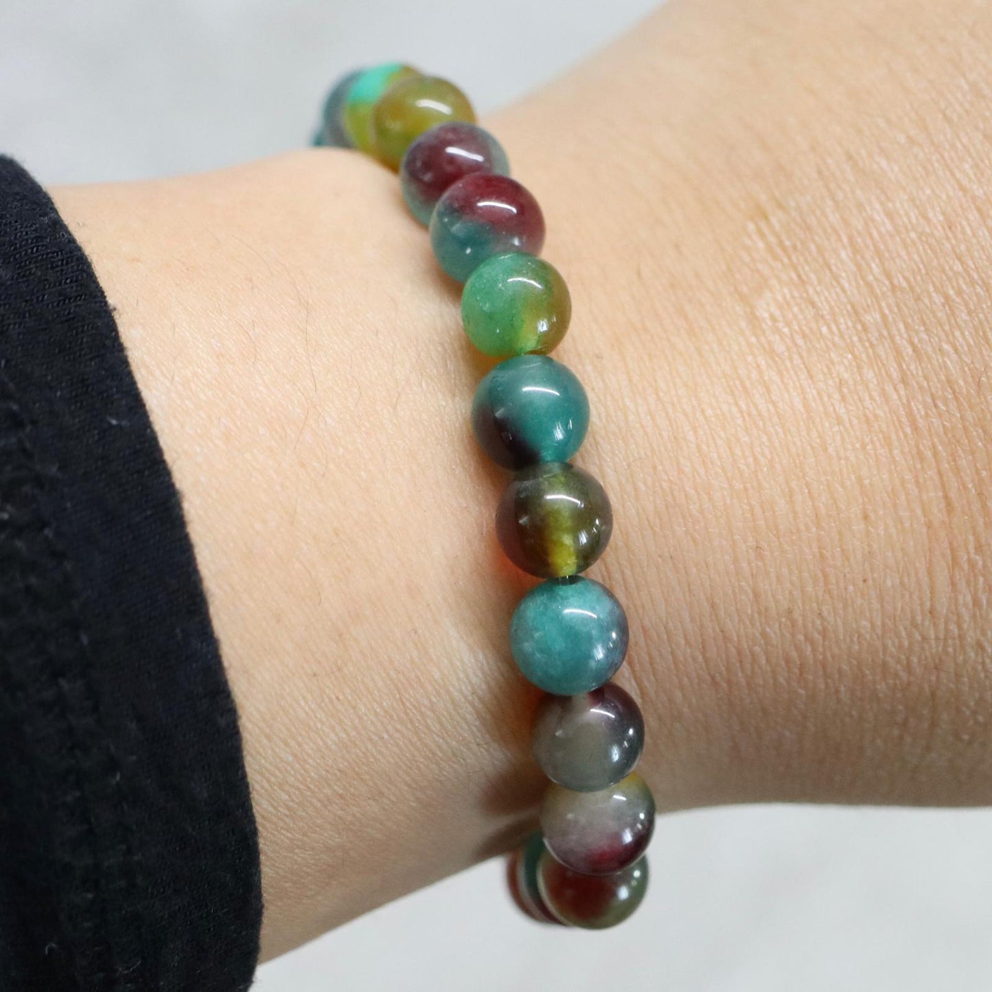 KANCHANABURI FLOW | Agaat armband | 8mm | Normal Fit