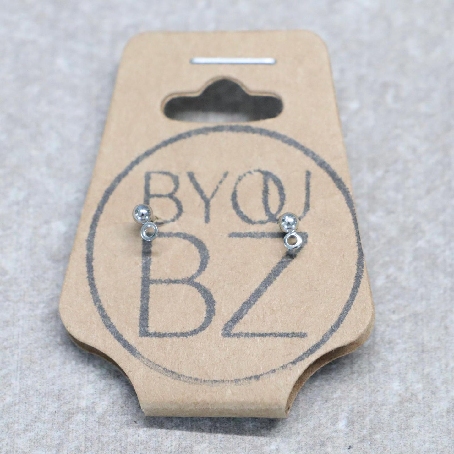 Oorknop | Zilver | 3mm
