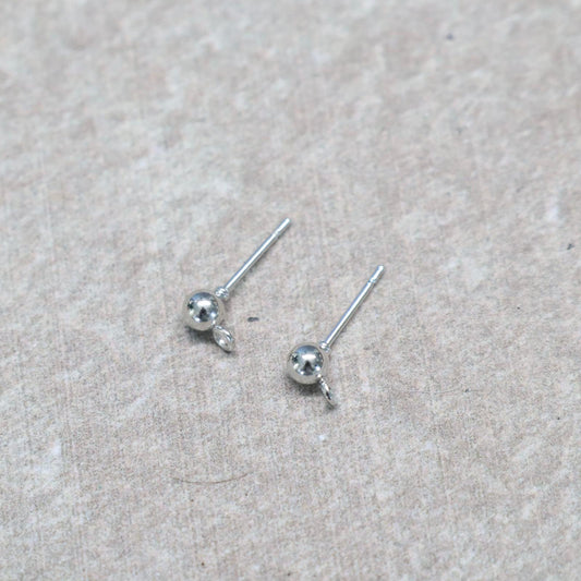 Oorknop | Zilver | 4mm
