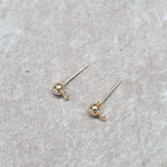 Oorknop | Goud | 4mm