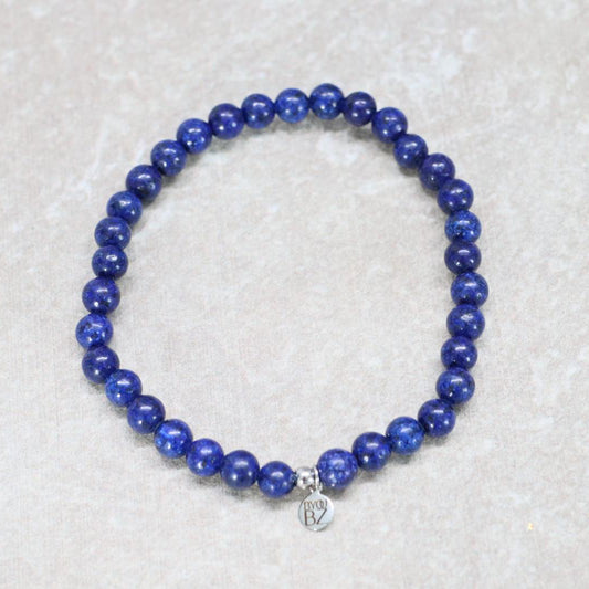 CLASSIC LAPIS LAZULI | lapis lazuli armband | 6mm | Relaxed Fit