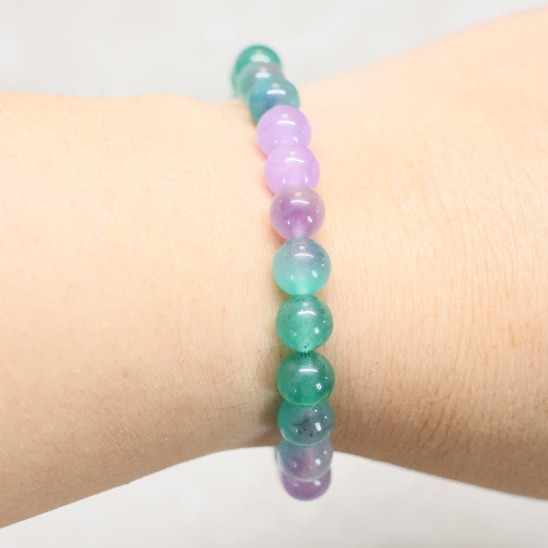TULUM TIDE | Natuursteen armband mix | 8mm | Relaxed Fit