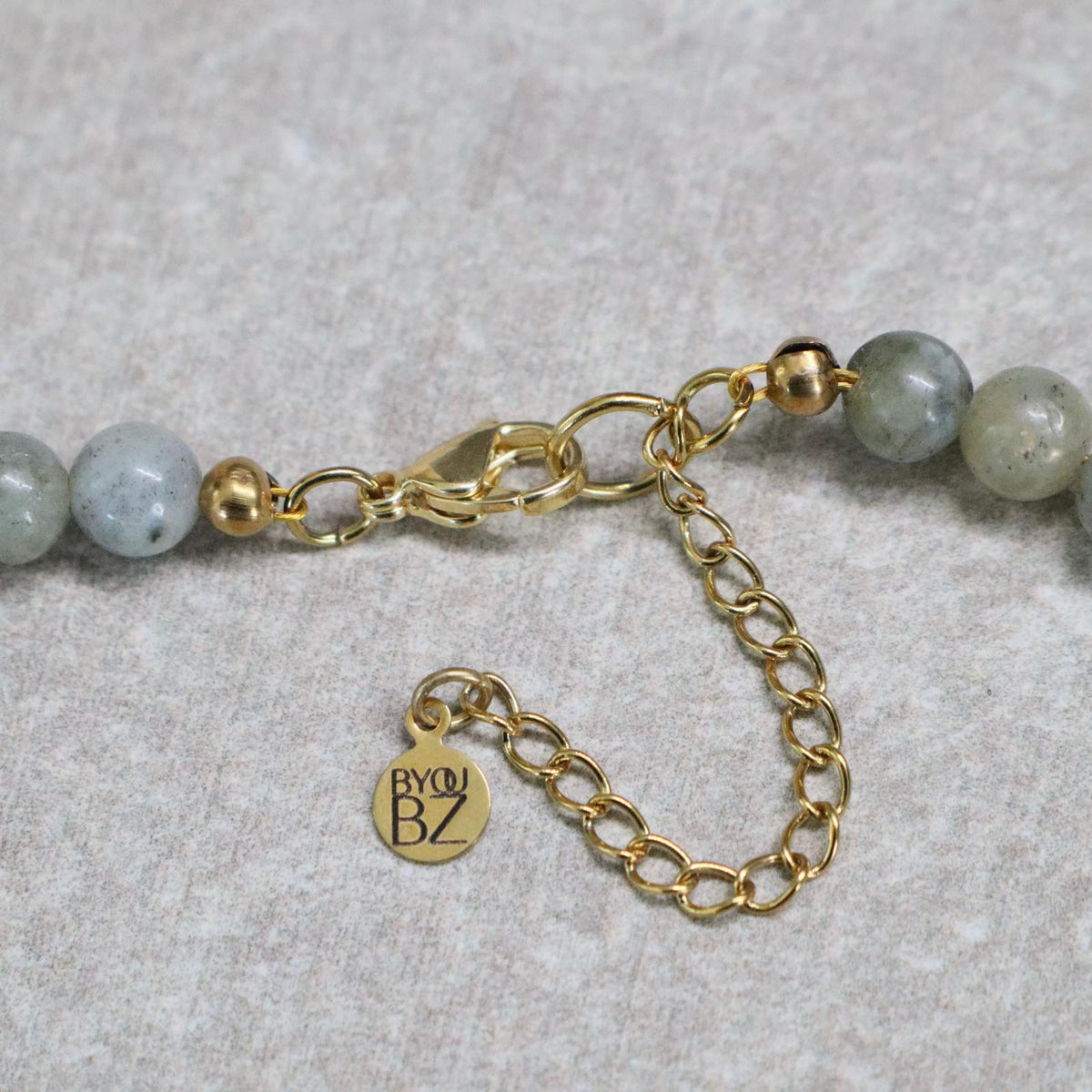 CLASSIC Labradoriet | Ketting | 6mm | Kreeftsluiting | 45cm