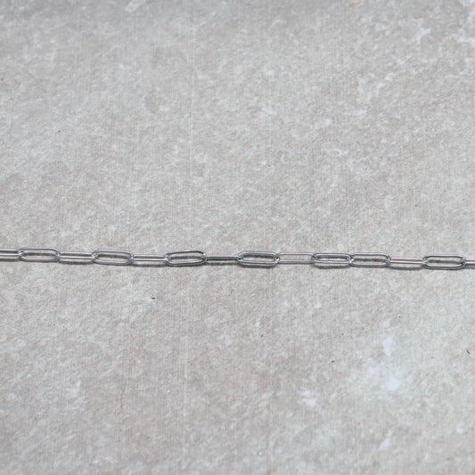 Basis ketting C | Zilver | 45cm