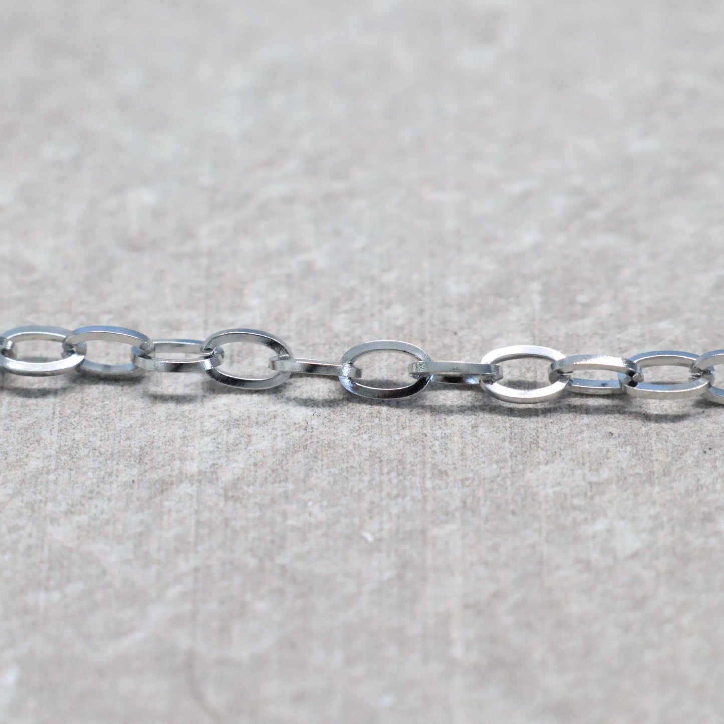 Basis ketting B | Zilver | 40cm
