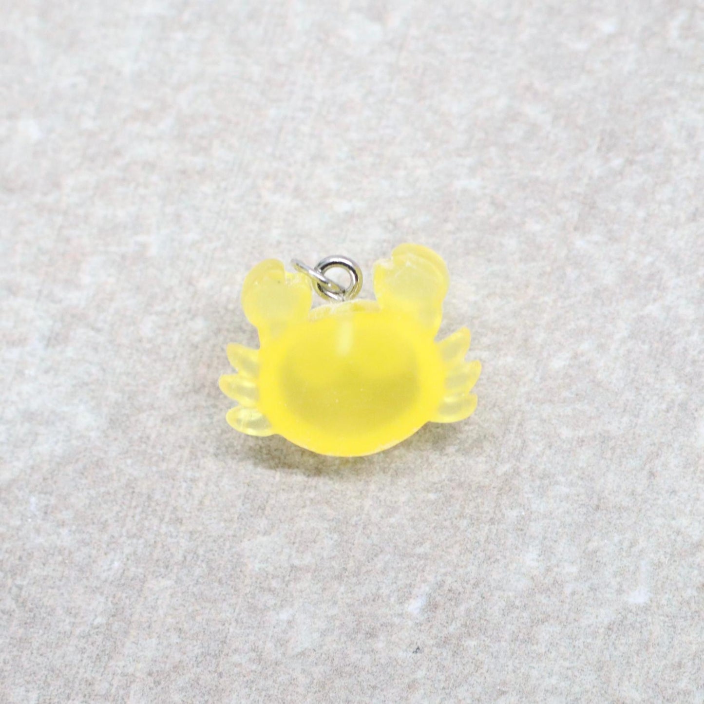 Bedel | Overig | Krab | Geel transparant | Zilver