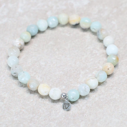 CLASSIC AMAZONIET | Amazoniet armband | 8mm | Relaxed Fit