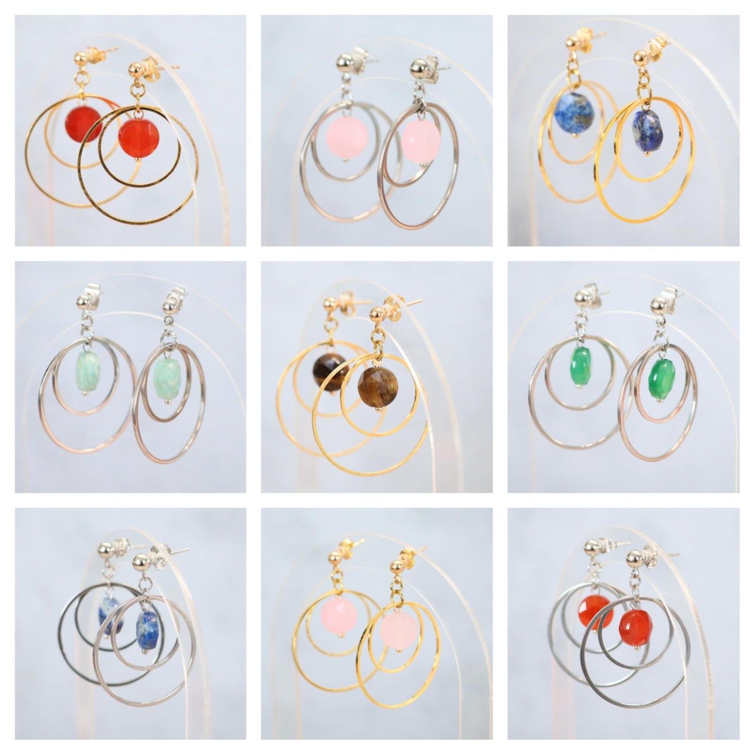 Oorbellen | Halo Loop Collection