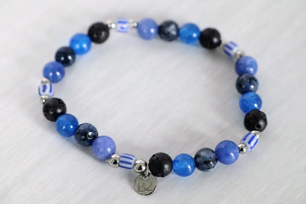 🏛️💙 SANTORINI BREEZE 💙🏛️ | 6mm | Small Fit