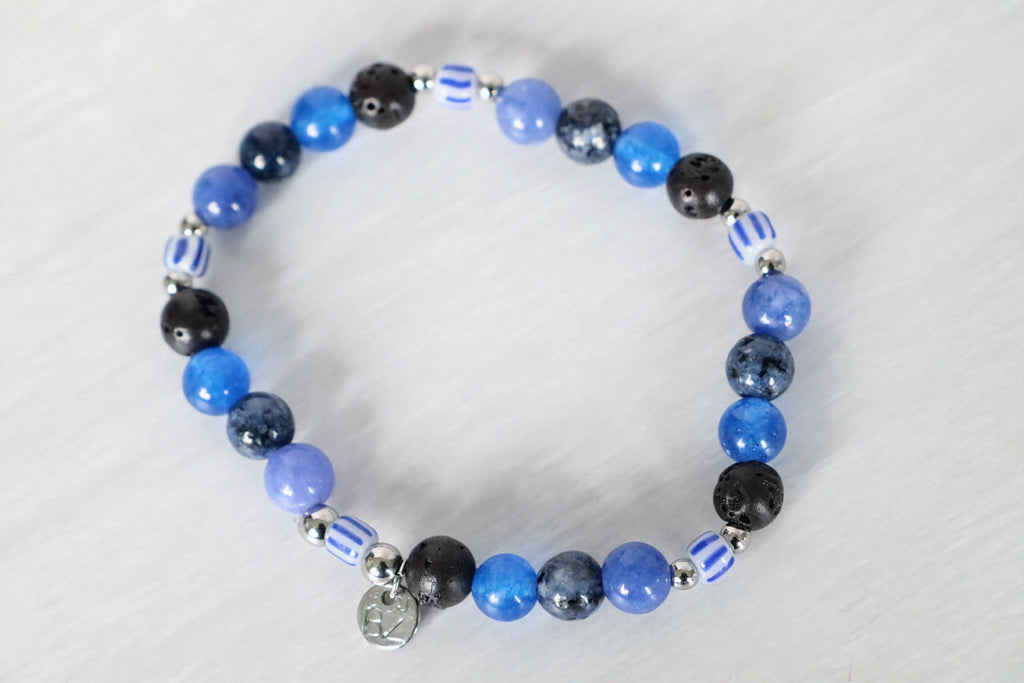 🏛️💙 SANTORINI BREEZE 💙🏛️ | 6mm | Small Fit