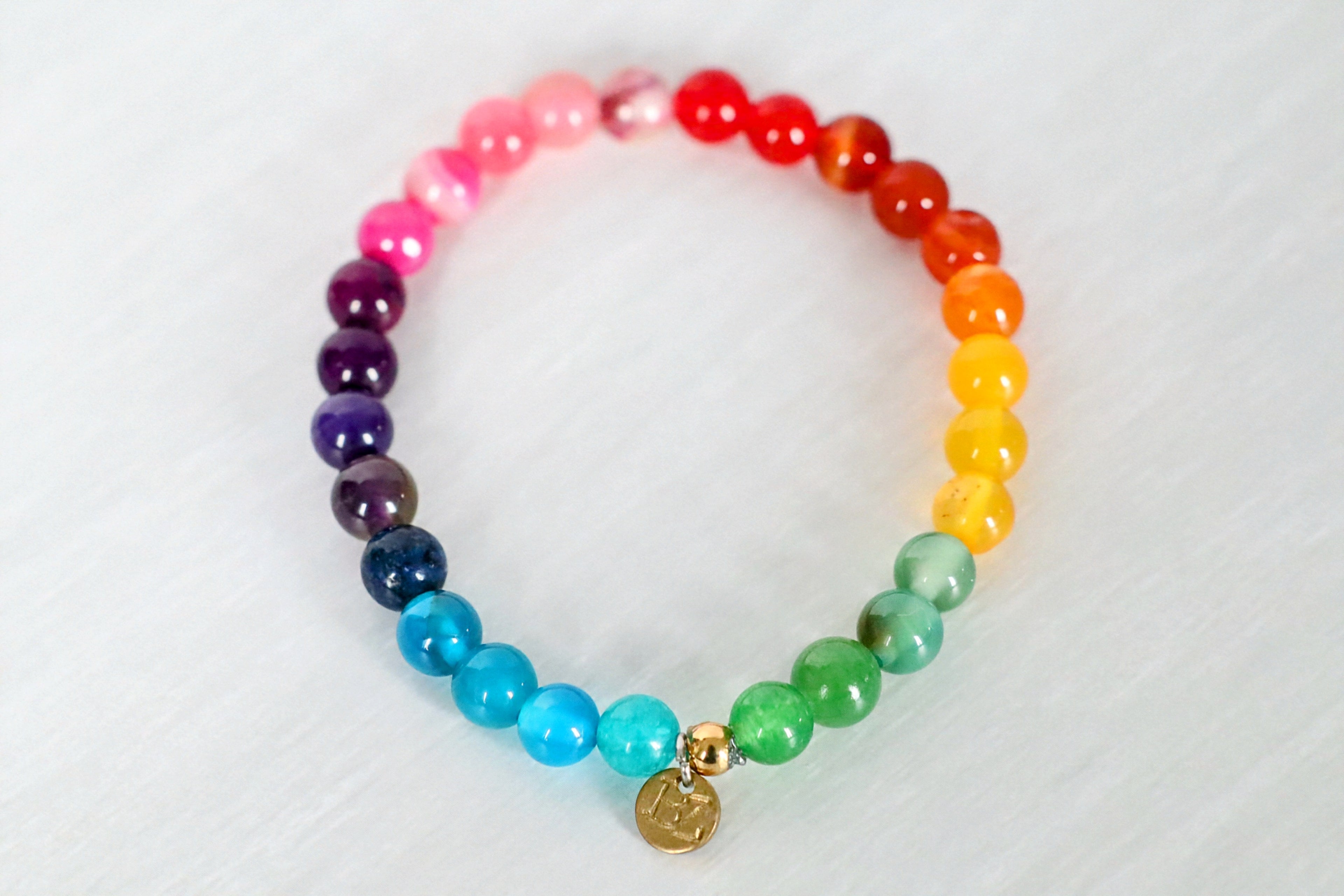 🌈 🌟 SPECTRUM GLOW 🌟🌈 | 6mm | Small Fit