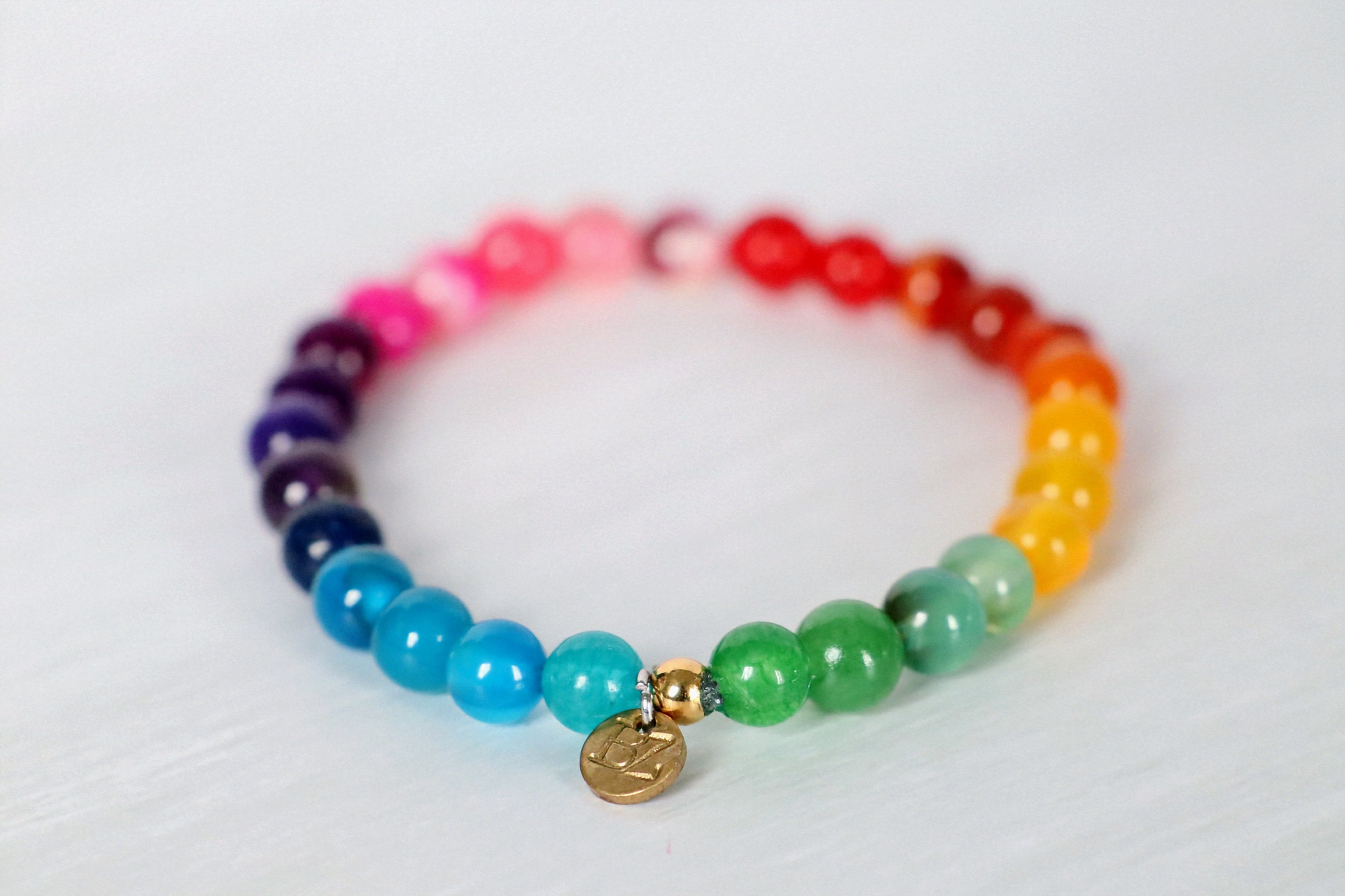 🌈 🌟 SPECTRUM GLOW 🌟🌈 | 6mm | Small Fit