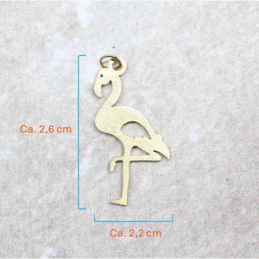 Bedel | Roestvrijstaal | Flamingo | Goud