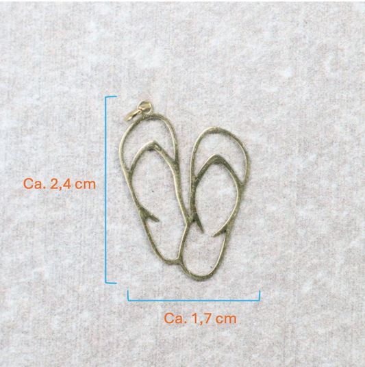 Bedel | Roestvrijstaal | Slippers | Goud