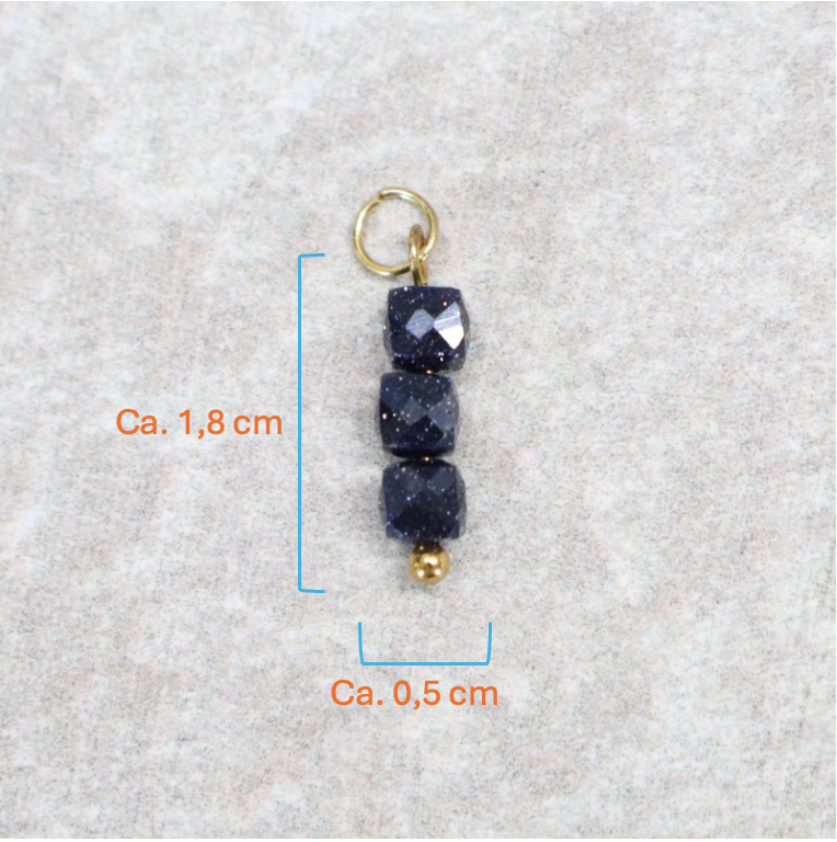Bedel | Natuursteen | Midnight Spark | Goud