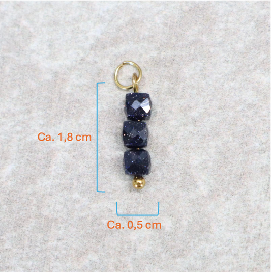 Bedel | Natuursteen | Midnight Spark | Goud
