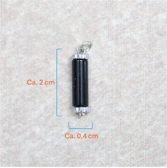 Bedel | Natuursteen | Midnight Line | Zilver