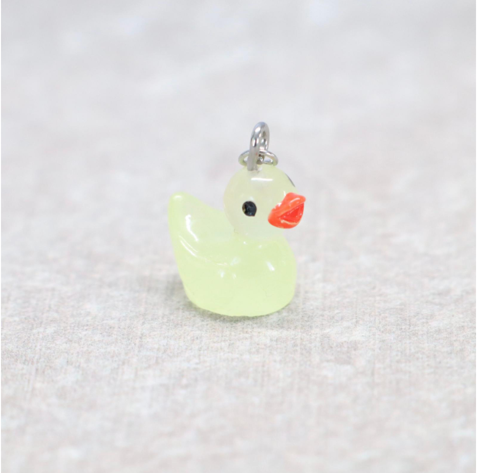 Bedel | Overig | Eend | Lichtgeel transparant | Zilver