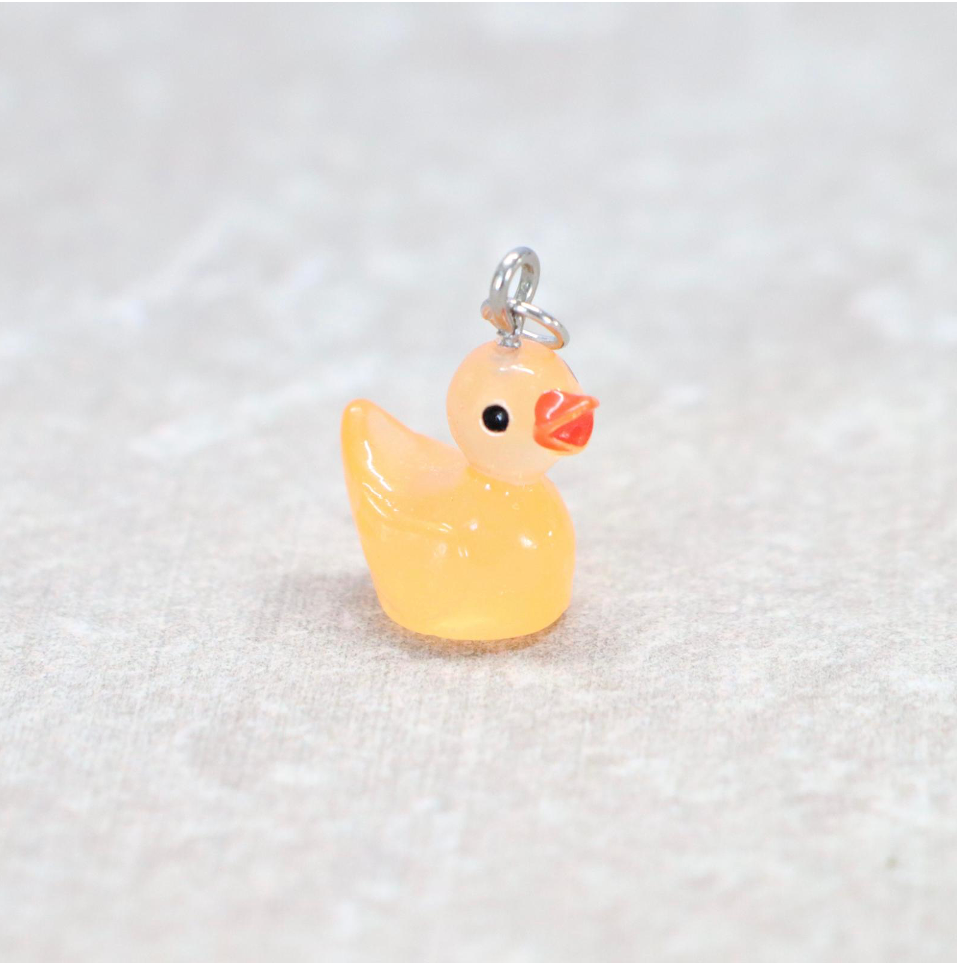 Bedel | Overig | Eend | Oranje transparant | Zilver