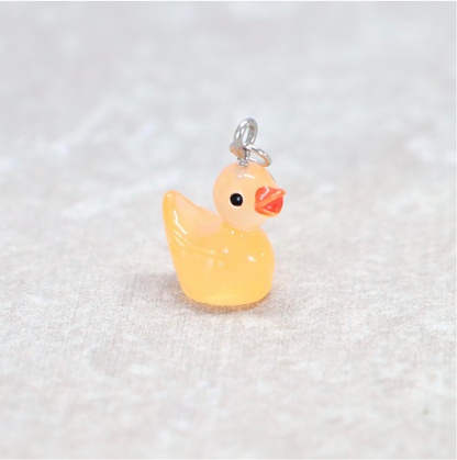 Bedel | Overig | Eend | Oranje transparant | Zilver