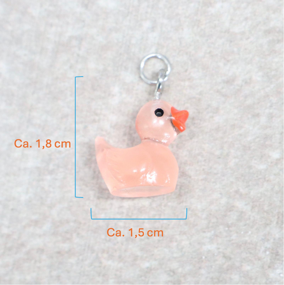 Bedel | Overig | Eend | Zalm transparant | Zilver