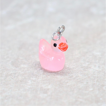 Bedel | Overig | Eend | Roze transparant | Zilver