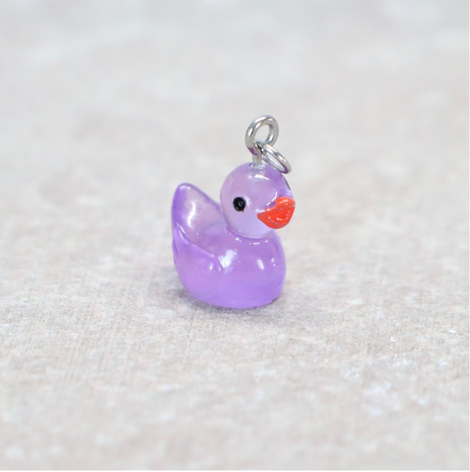 Bedel | Overig | Eend | Paars transparant | Zilver