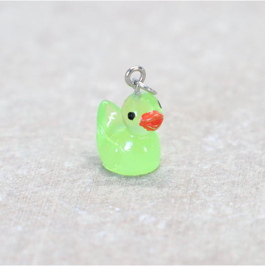 Bedel | Overig | Eend | Groen transparant | Zilver