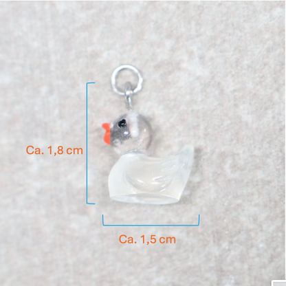 Bedel | Overig | Eend | Transparant | Zilver