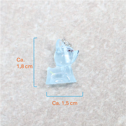 Bedel | Overig | Hond | Blauw transparant | Zilver