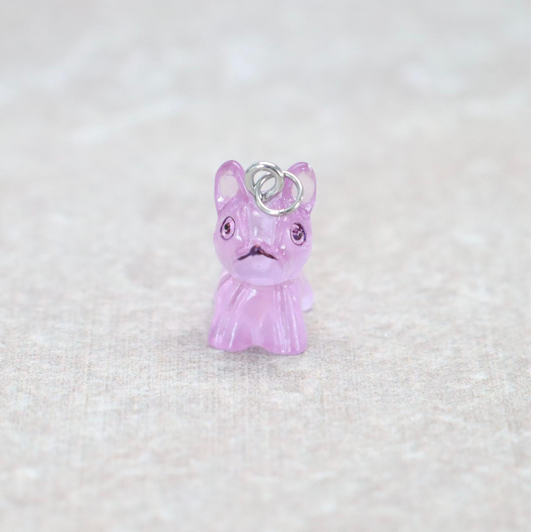 Bedel | Overig | Hond | Paars transparant | Zilver