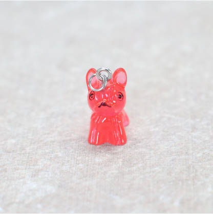 Bedel | Overig | Hond | Rood transparant | Zilver