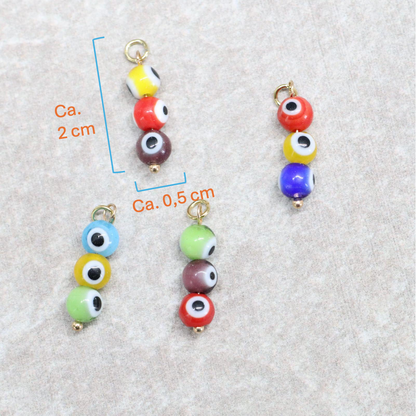 Bedel | Overig | Lucky eyes | Multicolor mix | Goud