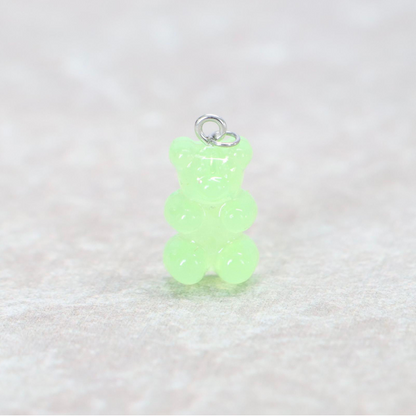 Bedel | Overig | Gummy beer 2D | Groen transparant | Zilver