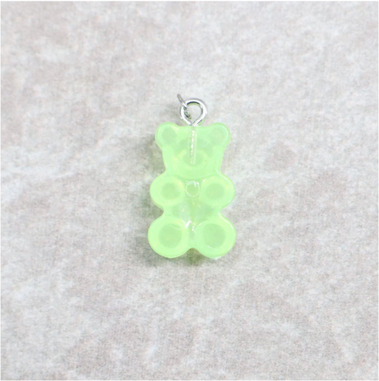 Bedel | Overig | Gummy beer 2D | Groen transparant | Zilver