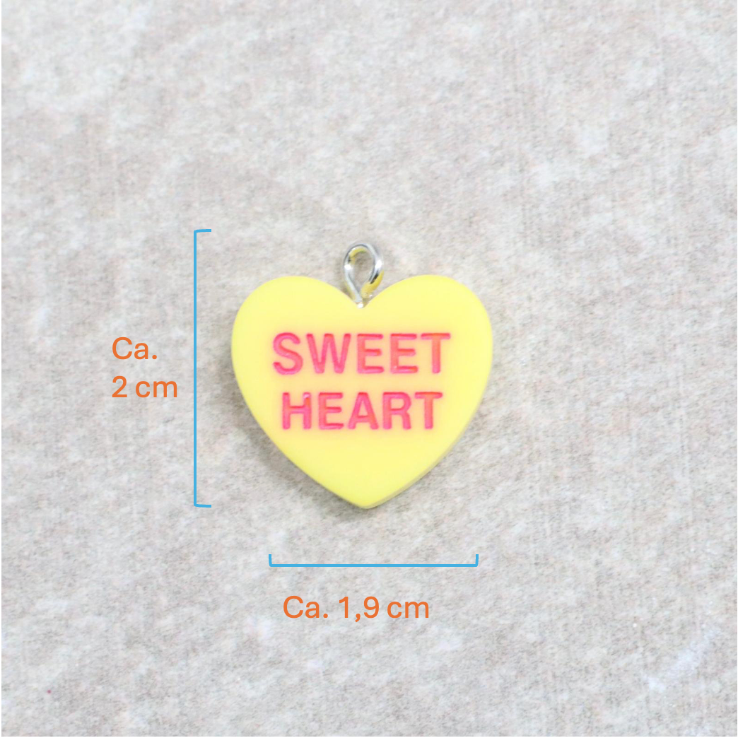 Bedel | Overig | Sweetheart Hart | Multicolor | Zilver