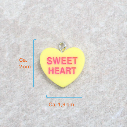 Bedel | Overig | Sweetheart Hart | Multicolor | Zilver
