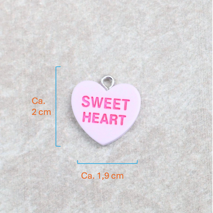 Bedel | Overig | Sweetheart Hart | Multicolor | Zilver