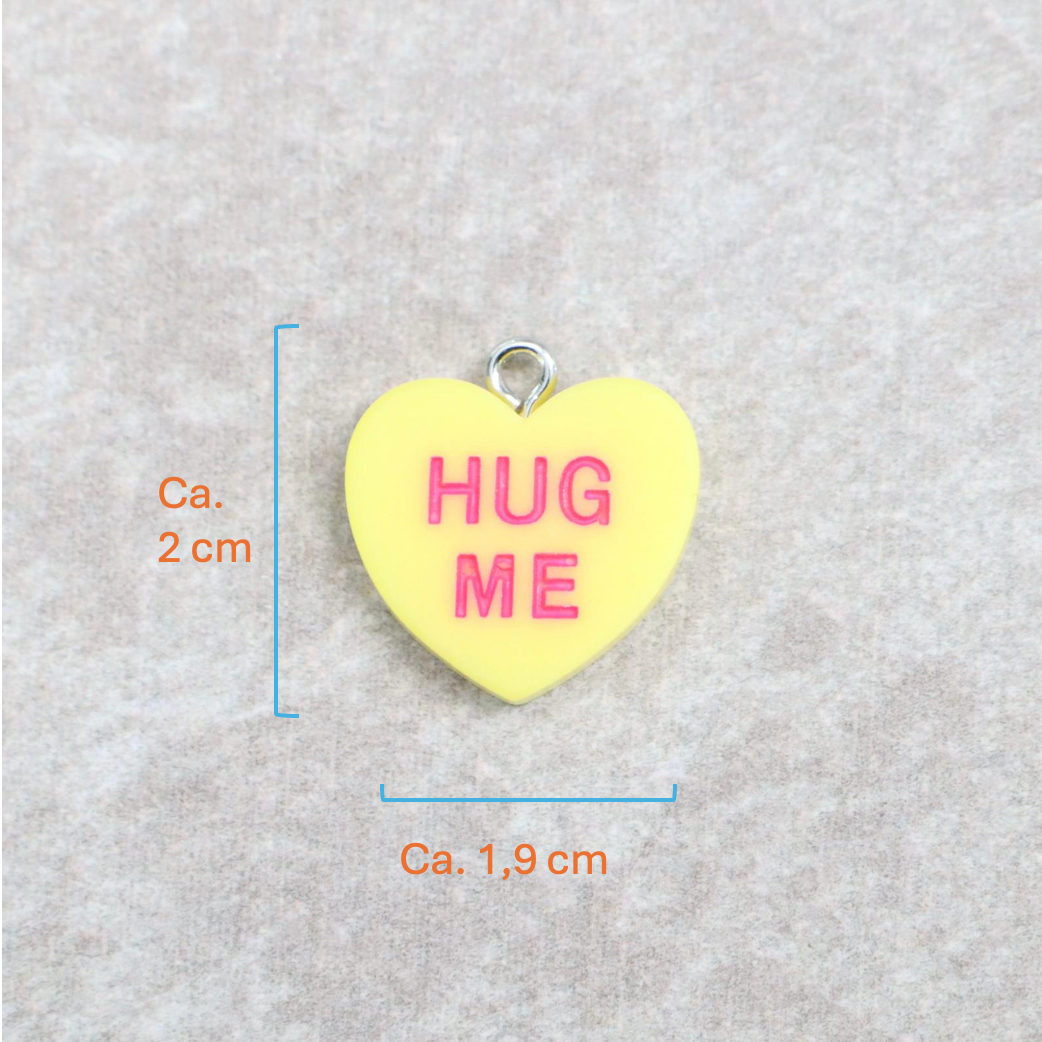Bedel | Overig | Hug Me Hart | Multicolor | Zilver